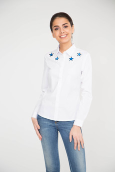 Блузка с вышивкой Звезды Marimay